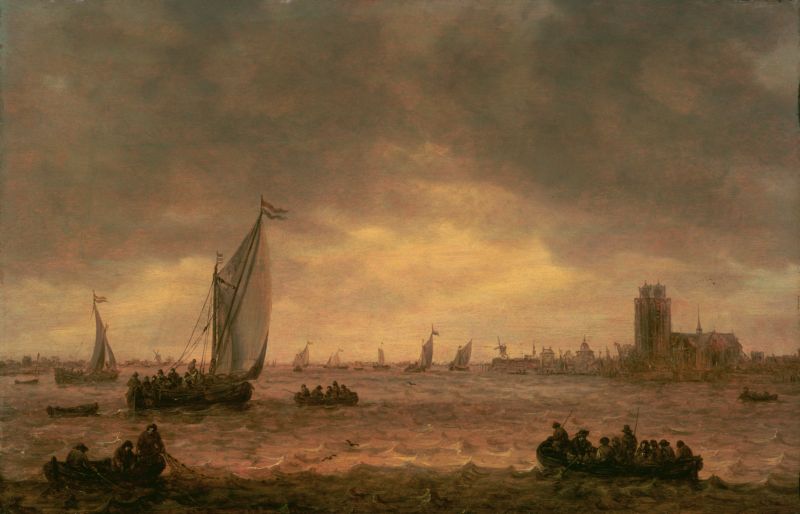 Jan van Goyen Mouth of the Meuse